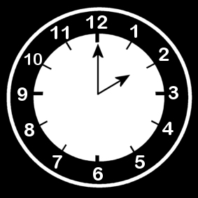 clock / 2 'o clock
